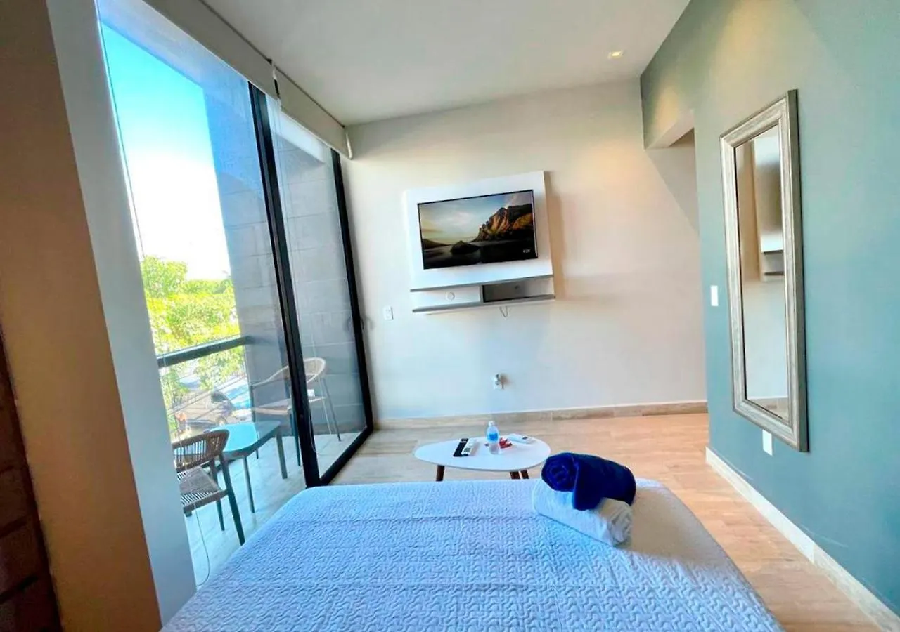 Walking Steps To Beach Gym Jacuzzi And Ocean View Musa Playa del Carmen Apartamento