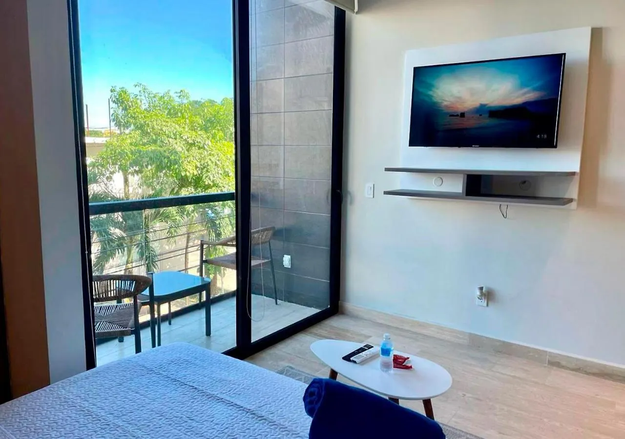 Apartamento Walking Steps To Beach Gym Jacuzzi And Ocean View Musa Playa del Carmen